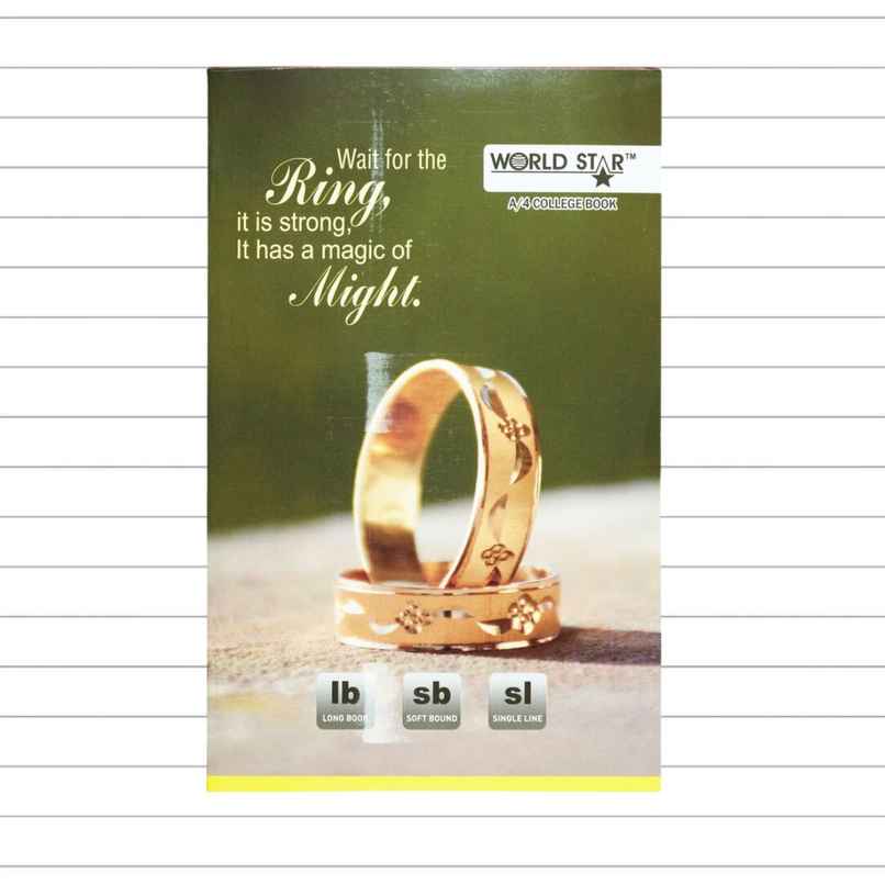 ABK Long Book 17 x 27 Cms 172 Pages Pack Of 6