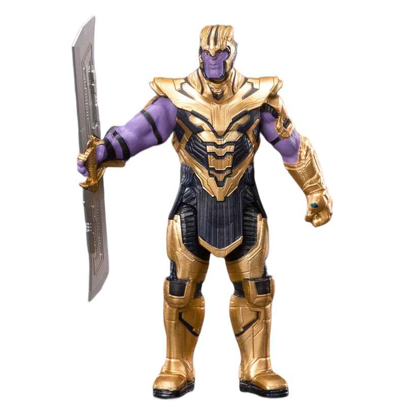 Striders Licensed Marvel Thanos Mini Action Figure Supervillain Toy | 4 inch Striders Licensed Marvel Thanos Mini Action Figure Supervillain Toy | 4 inch