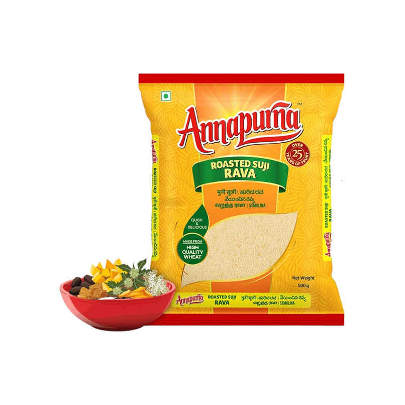 Annapurna Roasted Suji Rava / Roasted Sooji