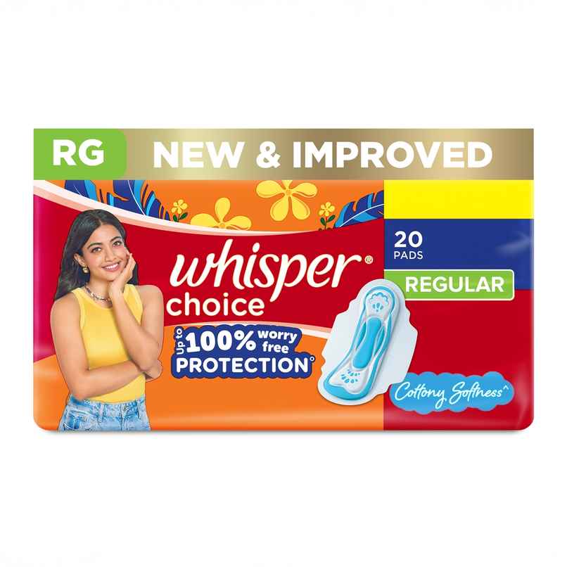 Whisper Choice Regular Sanitary Pads