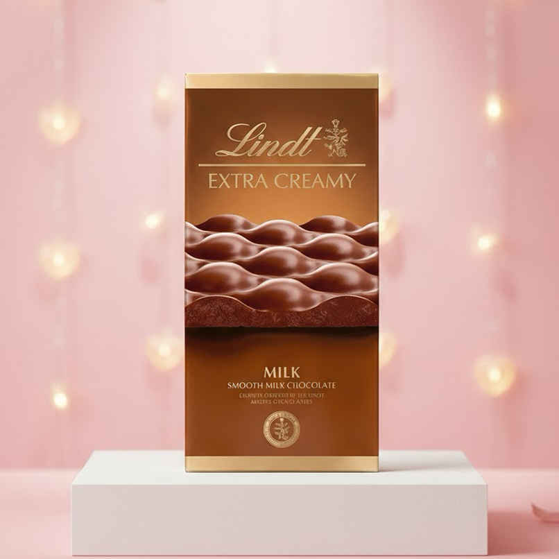 Lindt Extra Creamy Milk Tablet