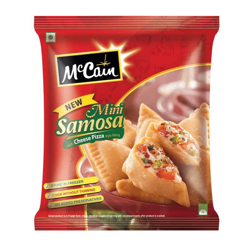 McCain Cheese Pizza Mini Samosa | Crispy Snack McCain Cheese Pizza Mini Samosa | Crispy Snack