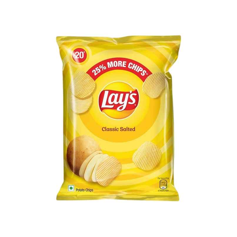 Lay's Classic Salted Potato Chips | Crispy & Salty