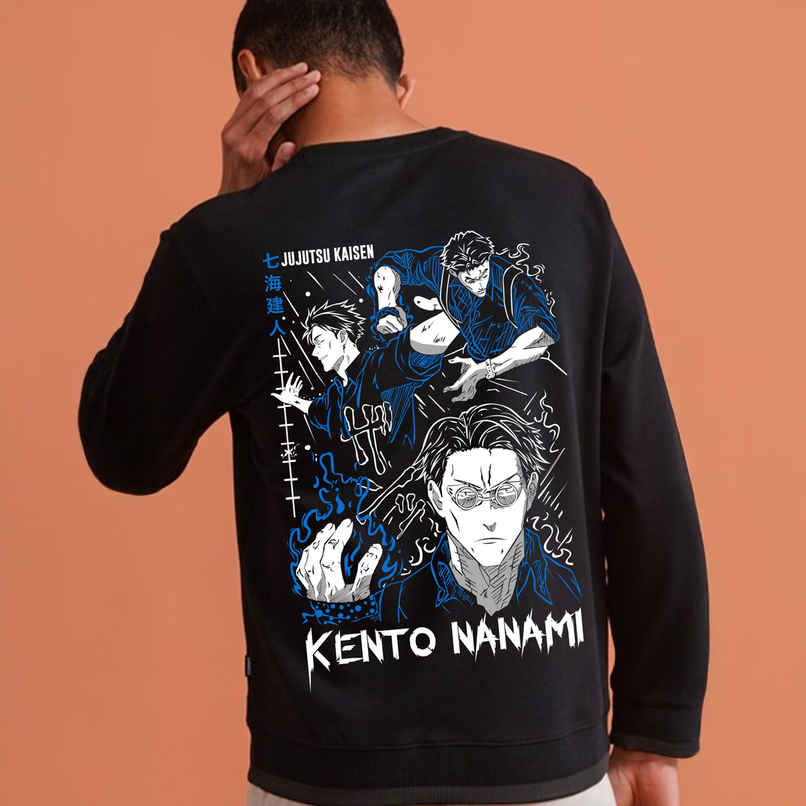 De Tees Men's Sweatshirt | Kento | Black - M