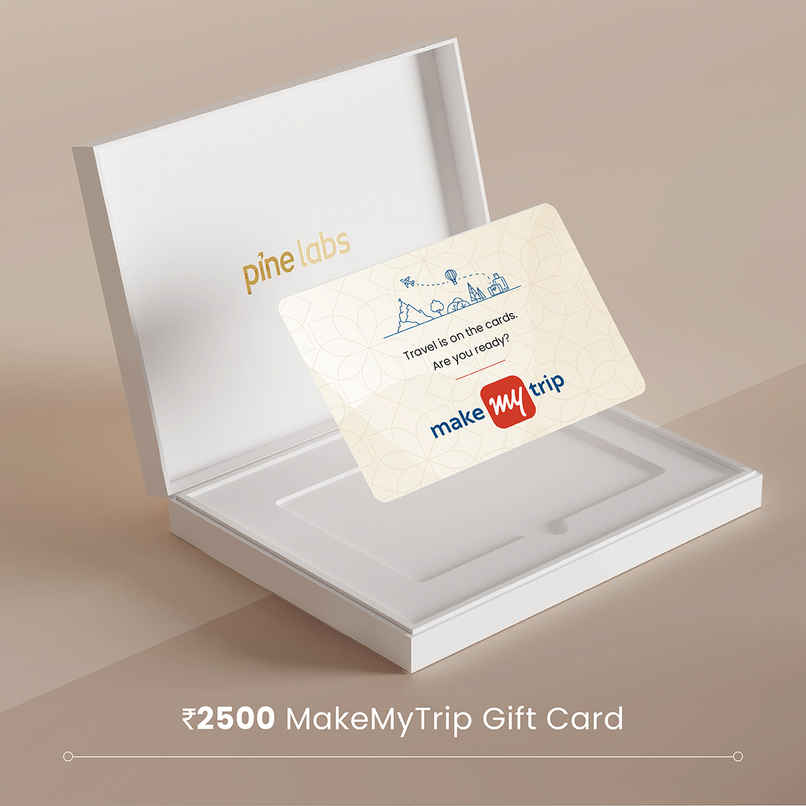 MakeMyTrip Gift Card - 2500