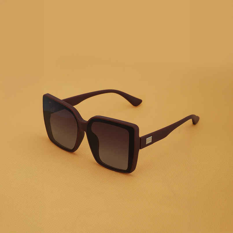 Carlton London Premium Oversized Sunglasses With Polarised & UV Protected Lens CLSW166 Carlton London Premium Oversized Sunglasses With Polarised & UV Protected Lens CLSW166