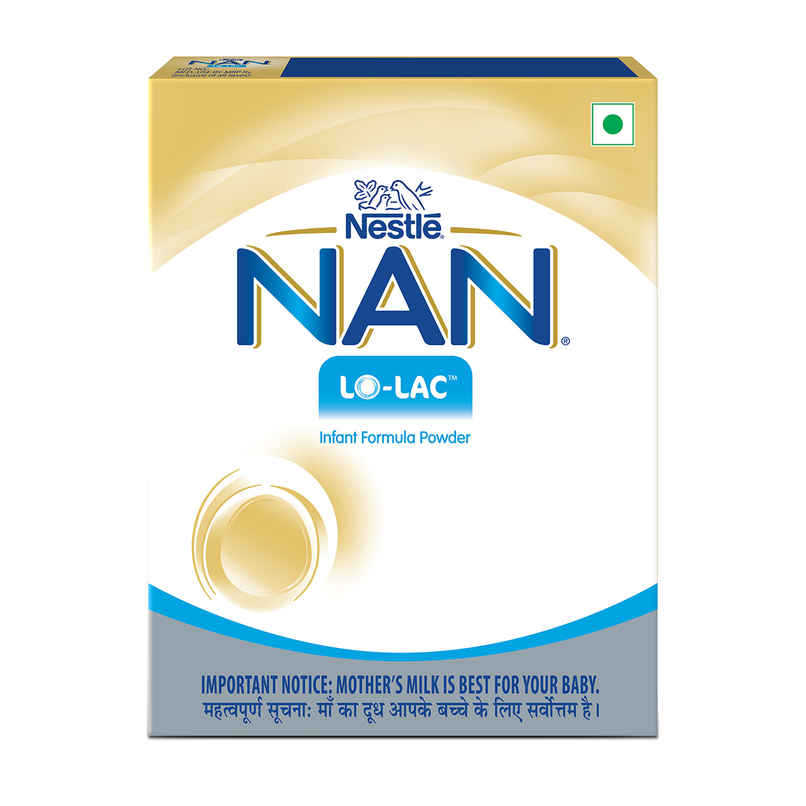 Nestle Nan Lo-Lac Baby Milk Powder For Infants From Birth Onwards Bag-In-Box Pack Nestle Nan Lo-Lac Baby Milk Powder For Infants From Birth Onwards Bag-In-Box Pack