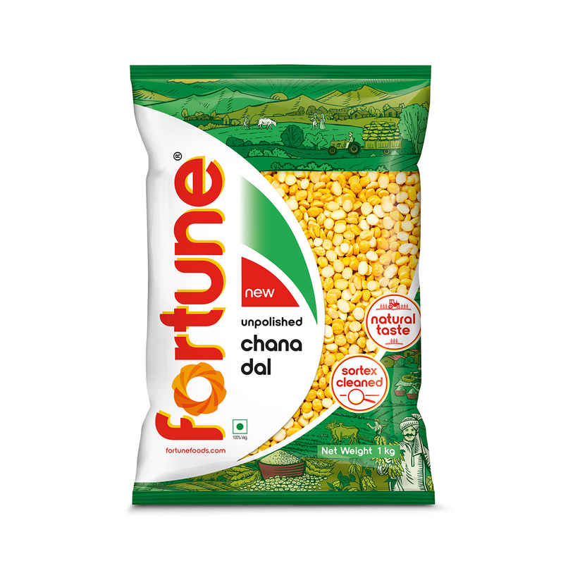 Fortune Unpolished Chana Dal