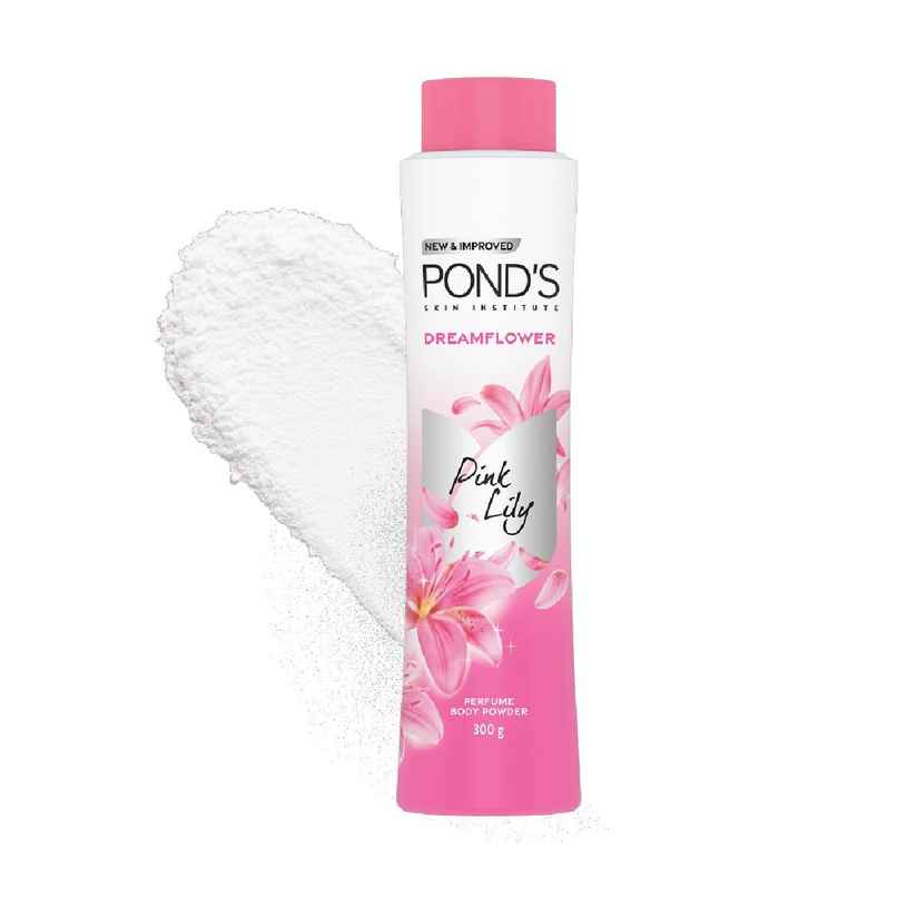 Pond's Dreamflower Fragrant Talcum Powder Pink Lily