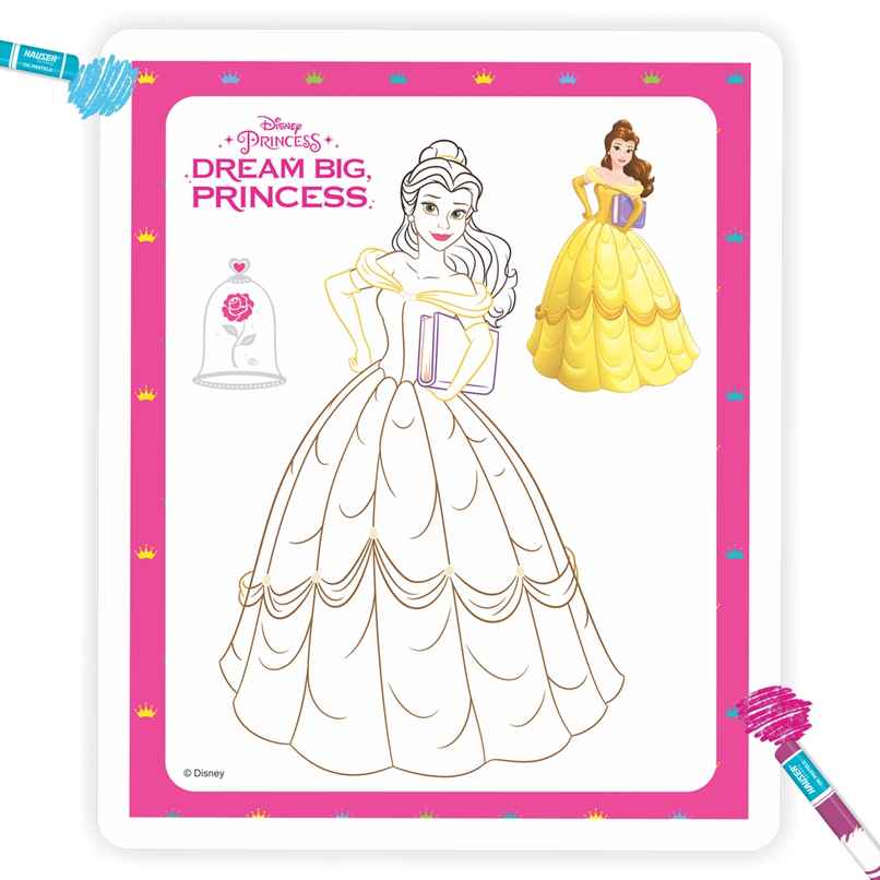 Itoys Colouring Frame-princess (Colour May Vary)