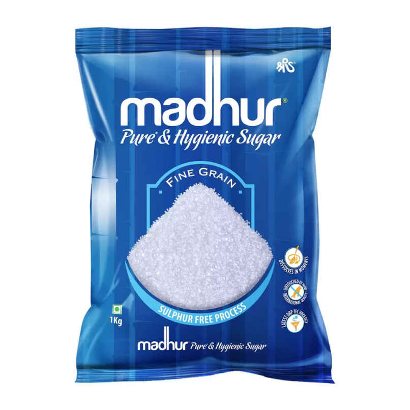 Madhur Pure & Hygienic Fine Grain Sugar /Sakkare