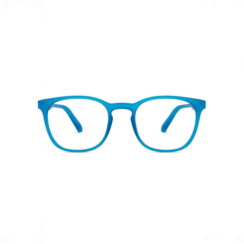 Lenskart Hustlr Unisex Computer Glasses | Blue Sky - M