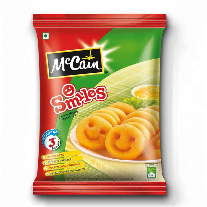 McCain Smiles | Crispy Potato Snacks | No Added Preservatives