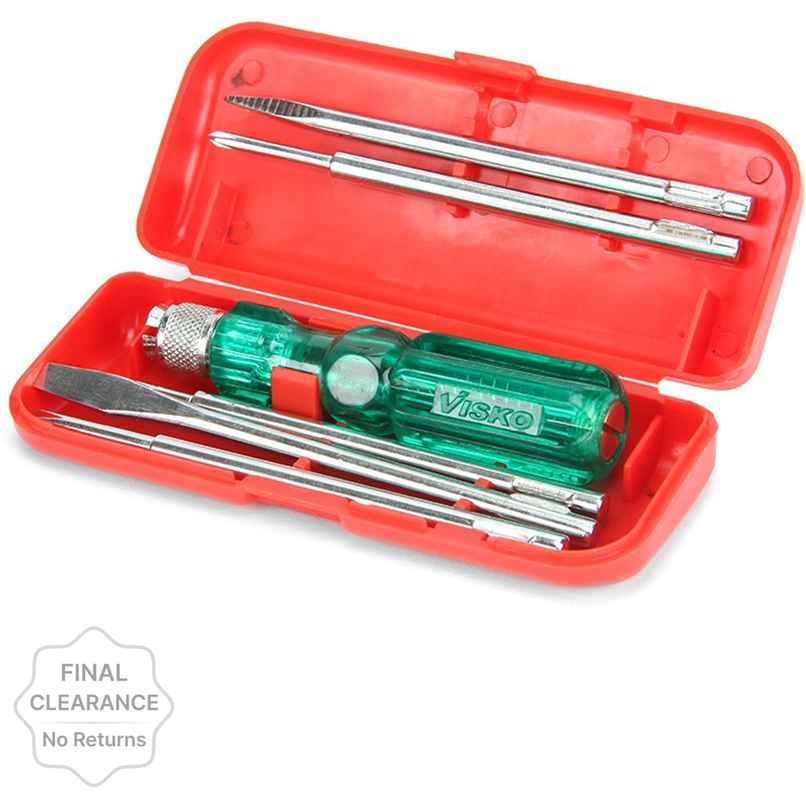 Visko 101 Combination Screwdriver Set | Pack Of 6
