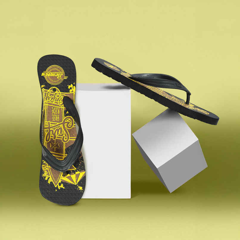 Paragon Men's Yellow Hwk Slippers HWK3719G UK 6