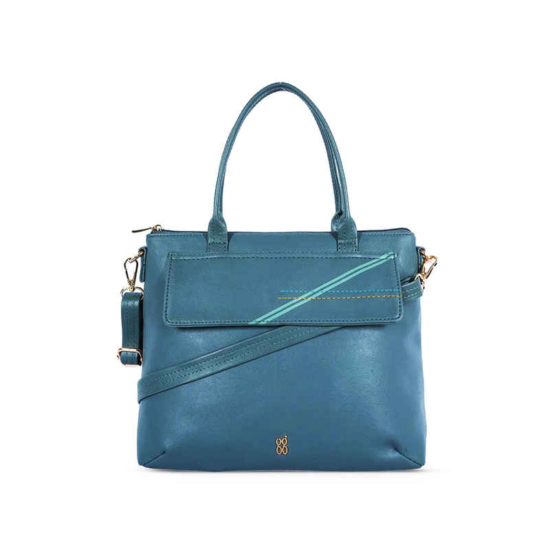 Baggit Women Stifle Satchel Bags | Deep Ocean