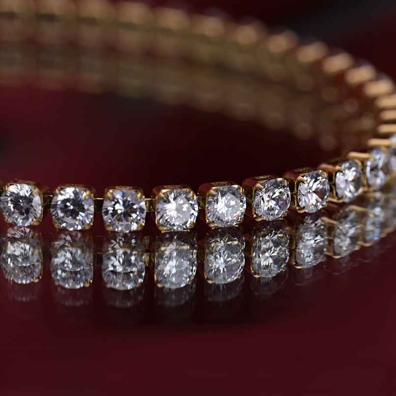 Palmonas Diamond Affair Bracelet For Womens | Waterproof And Anti-Tarnish