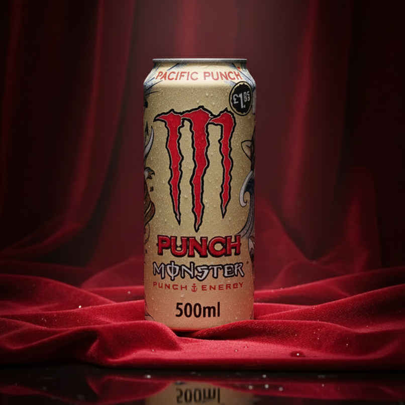 Monster Pacific Punch Energy Drink Can | Bold & Refreshing