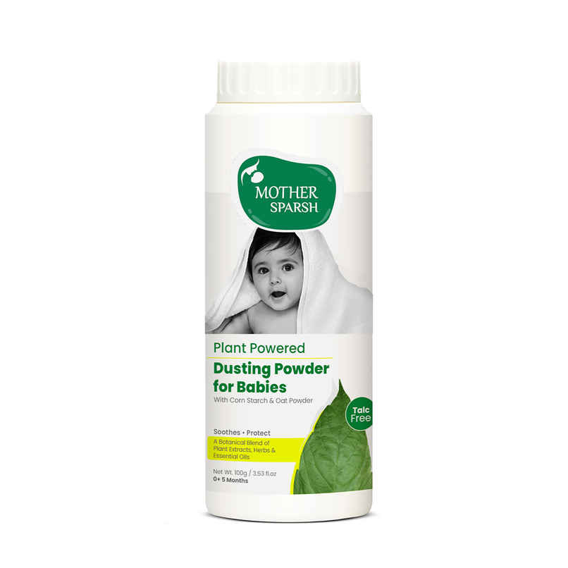 Mother Sparsh Plant Powered Talc Free Dusting Powder For Babies