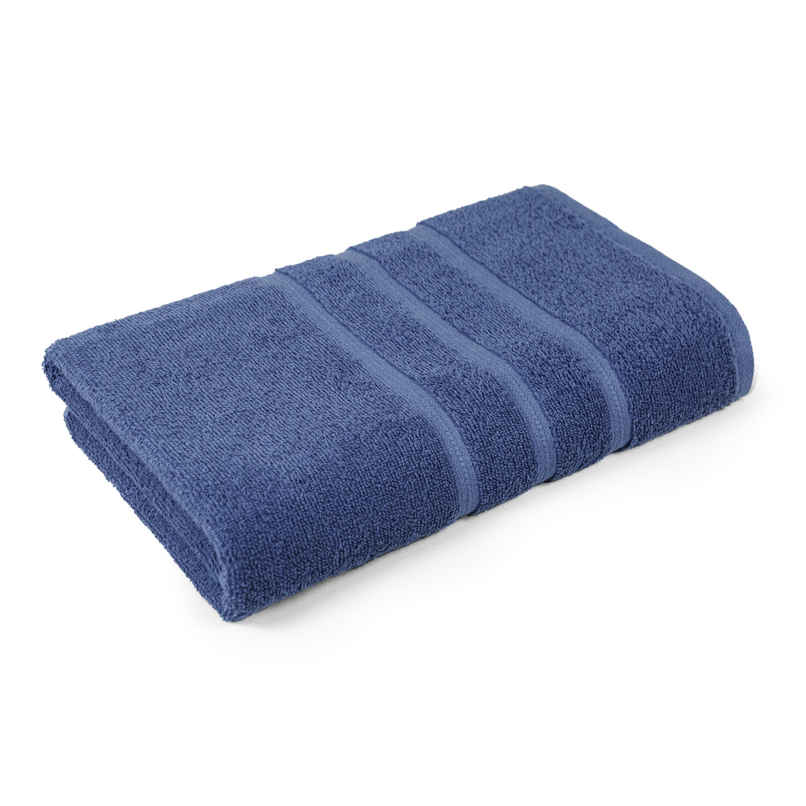 Home Elegance by myTrident Day to Day Bathtowel | 340 GSM | Navy Blue