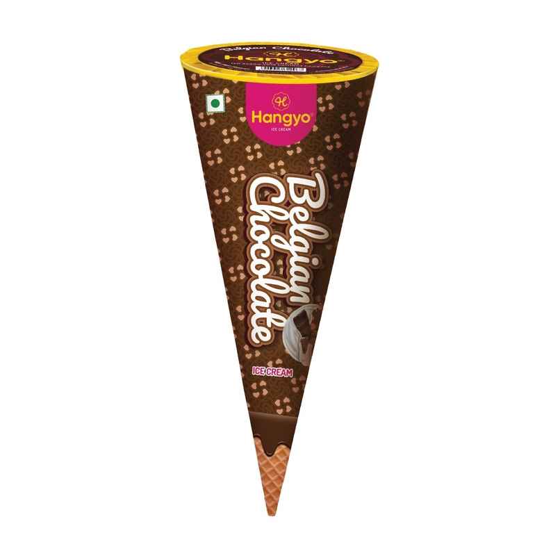 Hangyo Belgian Chocolate Cone | Smooth & Creamy