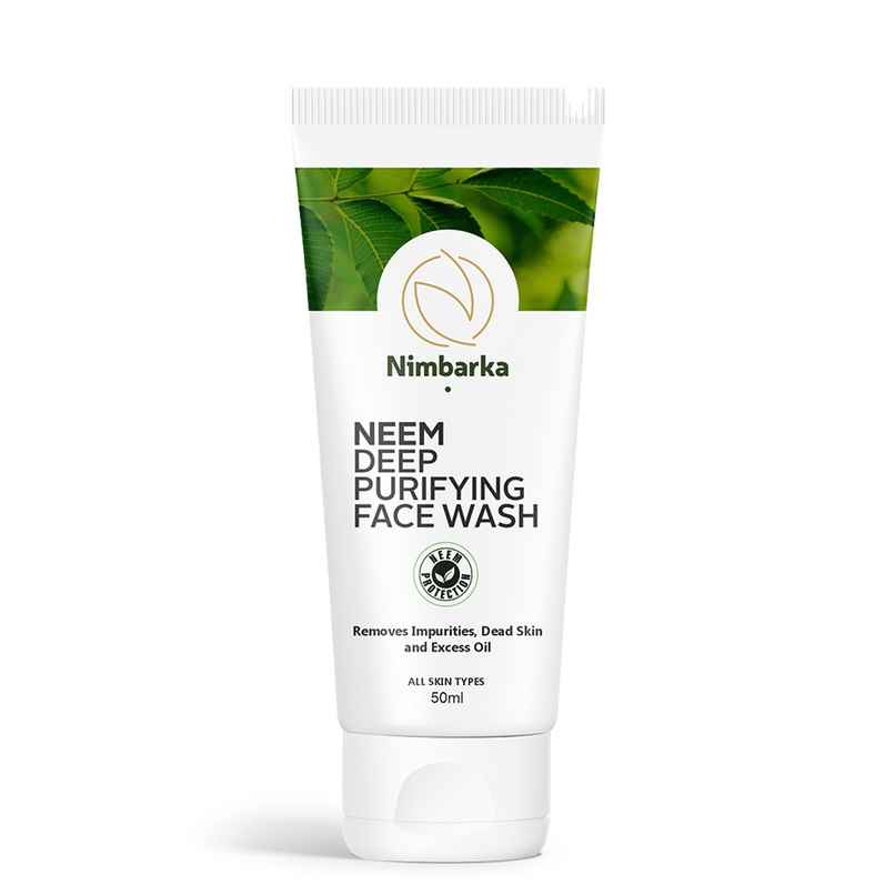 Nimbarka Neem Deep Purifying Face Wash Removes Impurities Dead Skin & Excess Oil