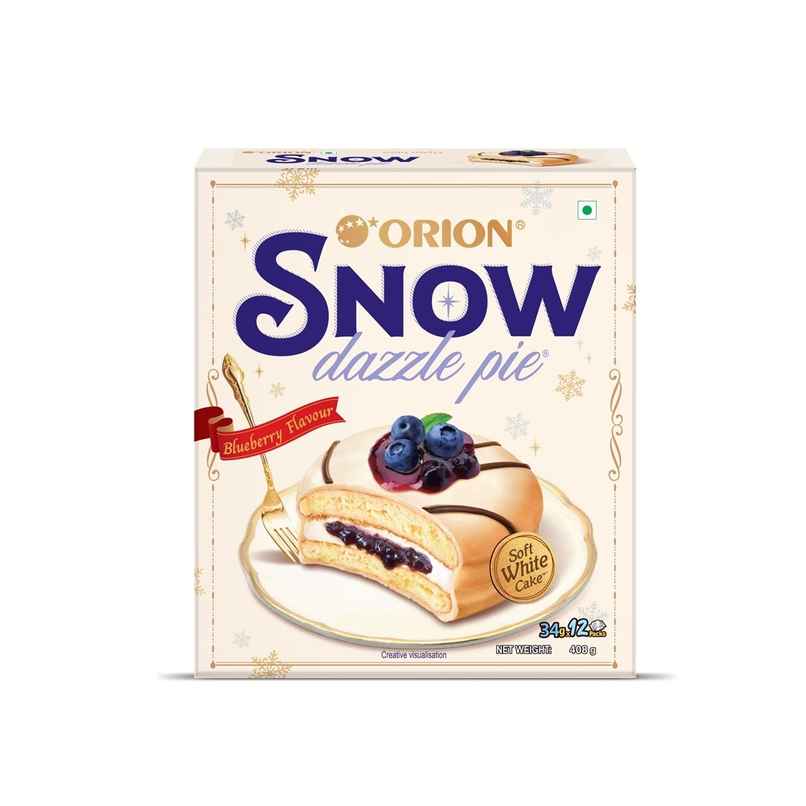 Orion Blueberry Snow Dazzle Pie | Soft & Fruity