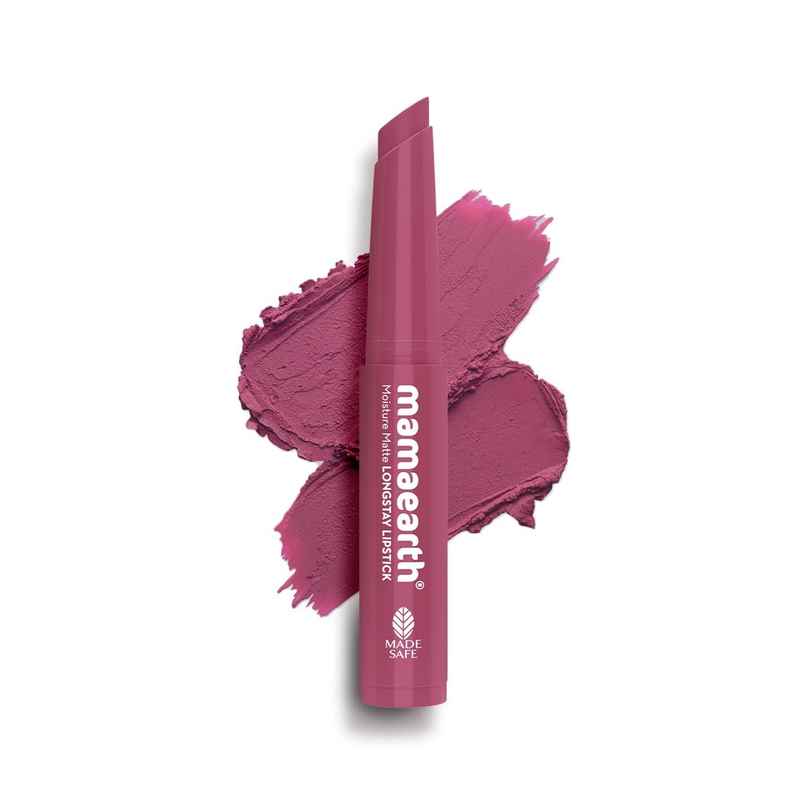 Mamaearth Moisture Matte Longstay Lipstick | 08 Pink Tulip