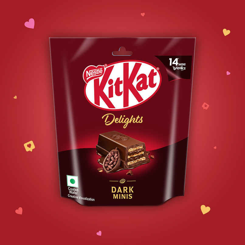 Kit-Kat Dark Minis | Sharebag | Intense Dark Chocolate Coated Wafers Kit-Kat Dark Minis | Sharebag | Intense Dark Chocolate Coated Wafers