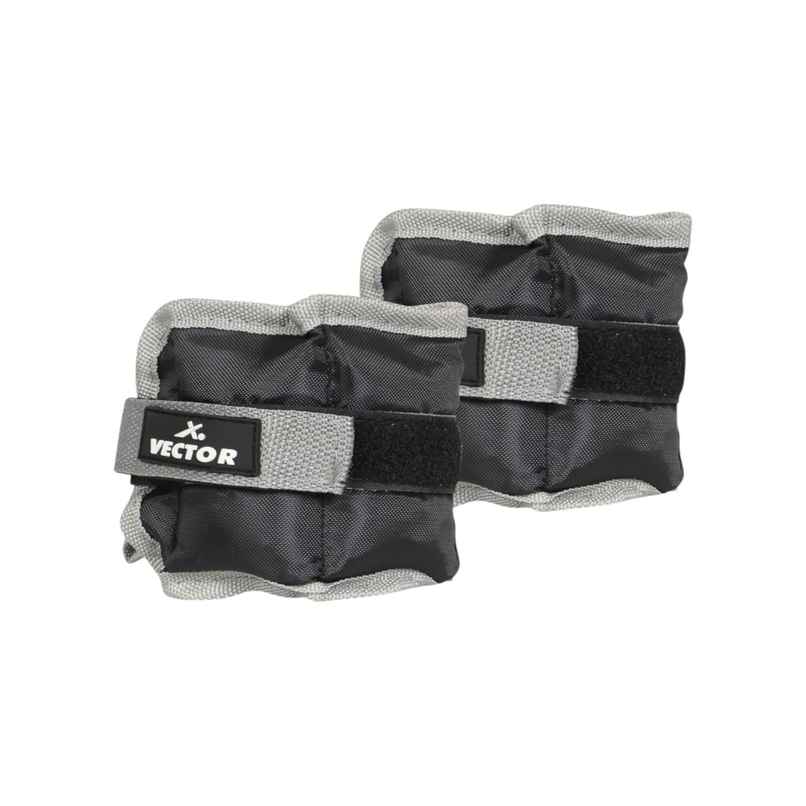 Vector X Aw-10 Pair of Ankle/Wrist Ankle | Resistance Exercise | Fitness Band | Polyester | 1 Kg