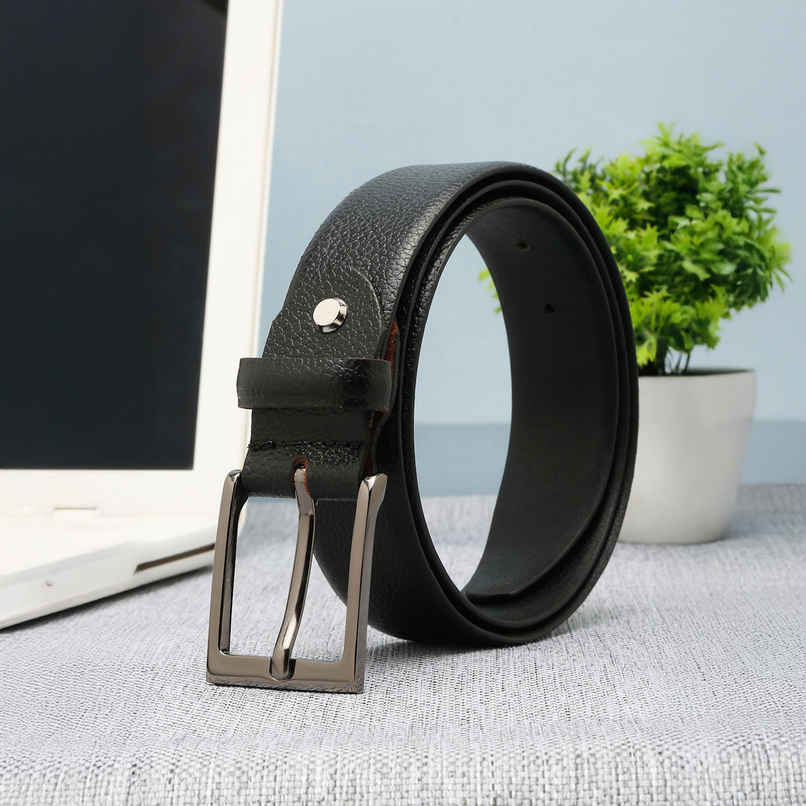 Teakwood Men's Leathers Belt | Black - 38 in