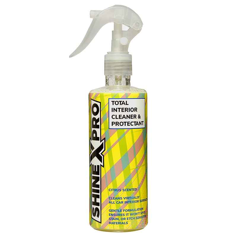 ShineXPro Car Interior Cleaner & Protectant | Safe For All Surfaces | Prevent Fading | Citrus Scent ShineXPro Car Interior Cleaner & Protectant | Safe For All Surfaces | Prevent Fading | Citrus Scent