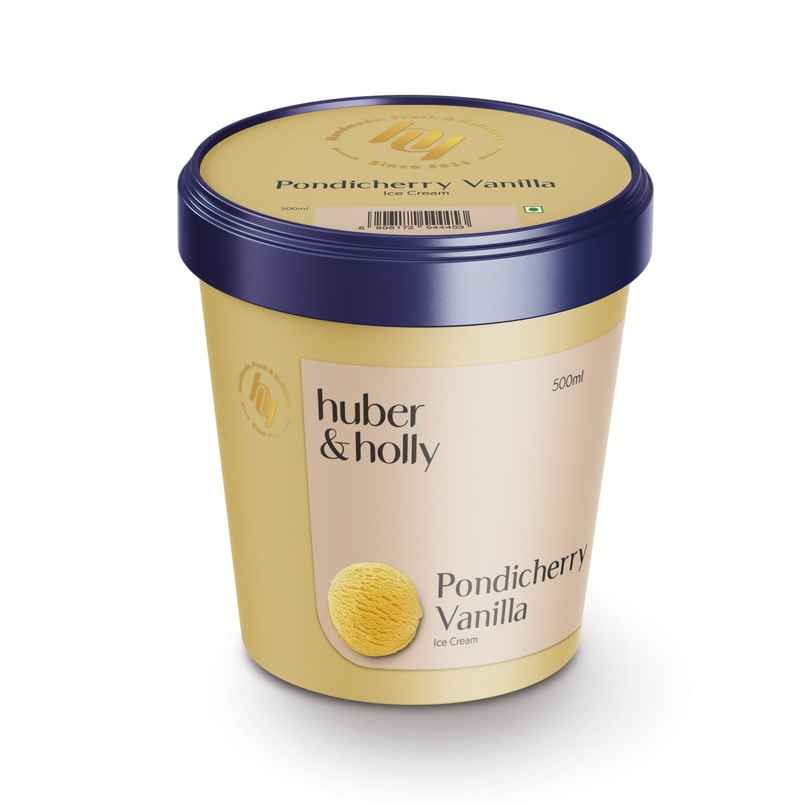 Huber & Holly Pondicherry Vanilla Ice Cream Tub