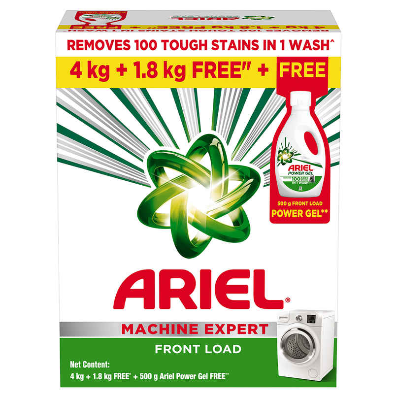 Ariel Matic Detergent Powder Front Load Liquid free|Washing Machine