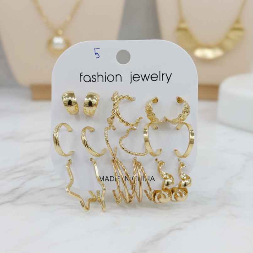 The Opal Factory Style 05 Gold Earrings-095