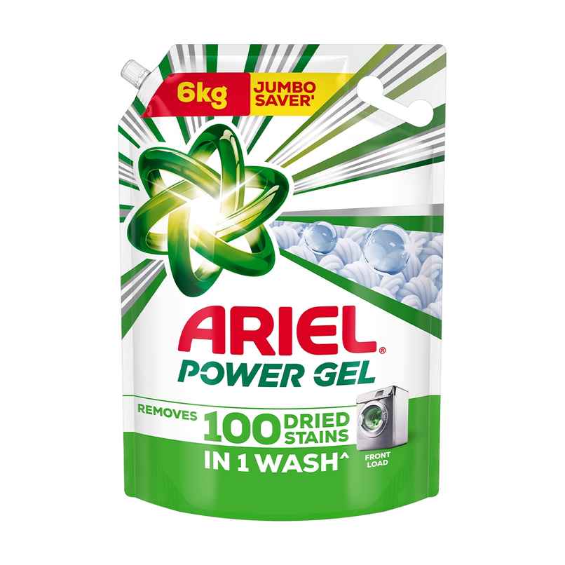 Ariel Power Gel Liquid Detergent for Front load washing machine