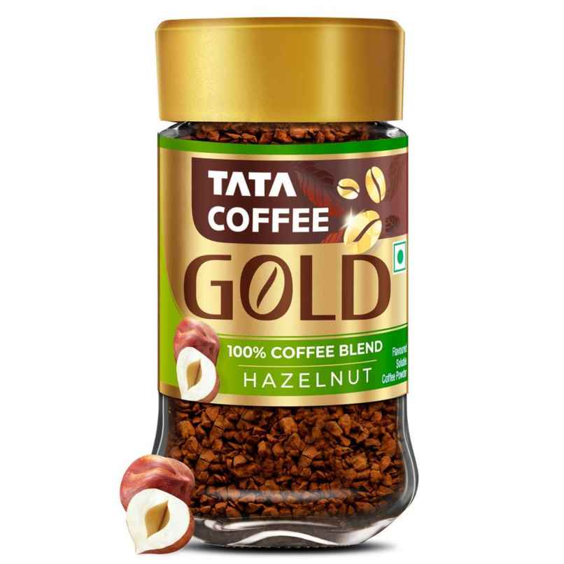 Tata Coffee Gold Hazelnut Instant Coffee