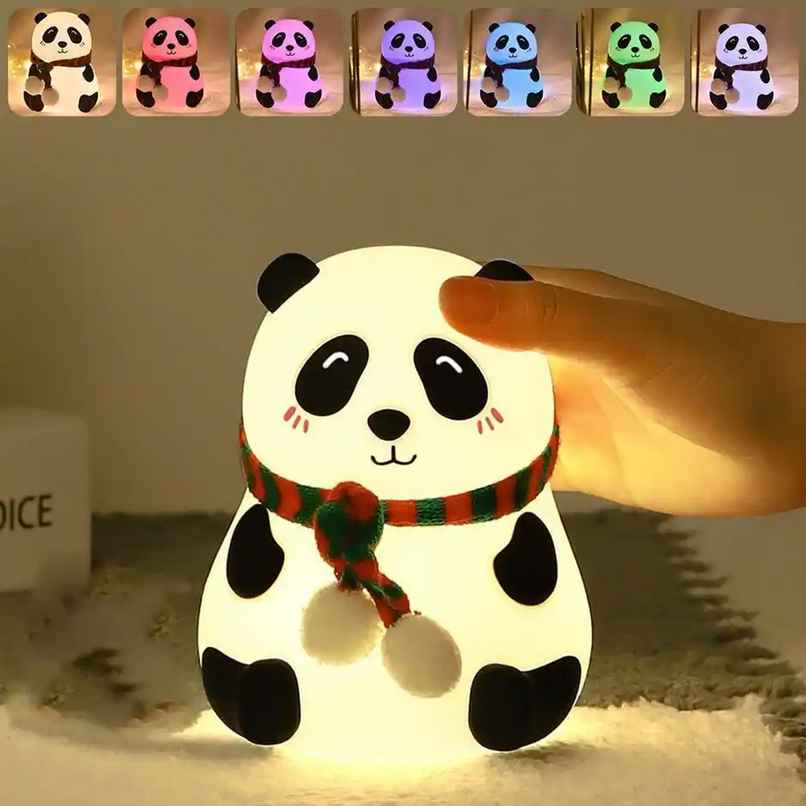 DesiDiya Panda LED Night Light - White | Color Changing - 1 pc DesiDiya Panda LED Night Light - White | Color Changing - 1 pc