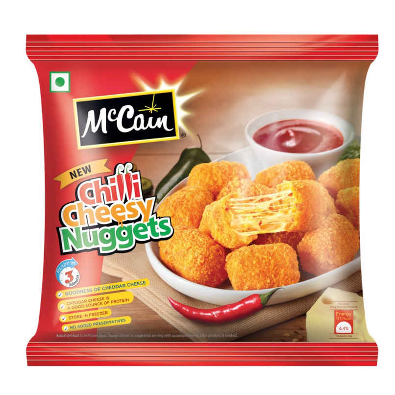 McCain Chilli Cheesy Nuggets | Frozen Ready To Cook