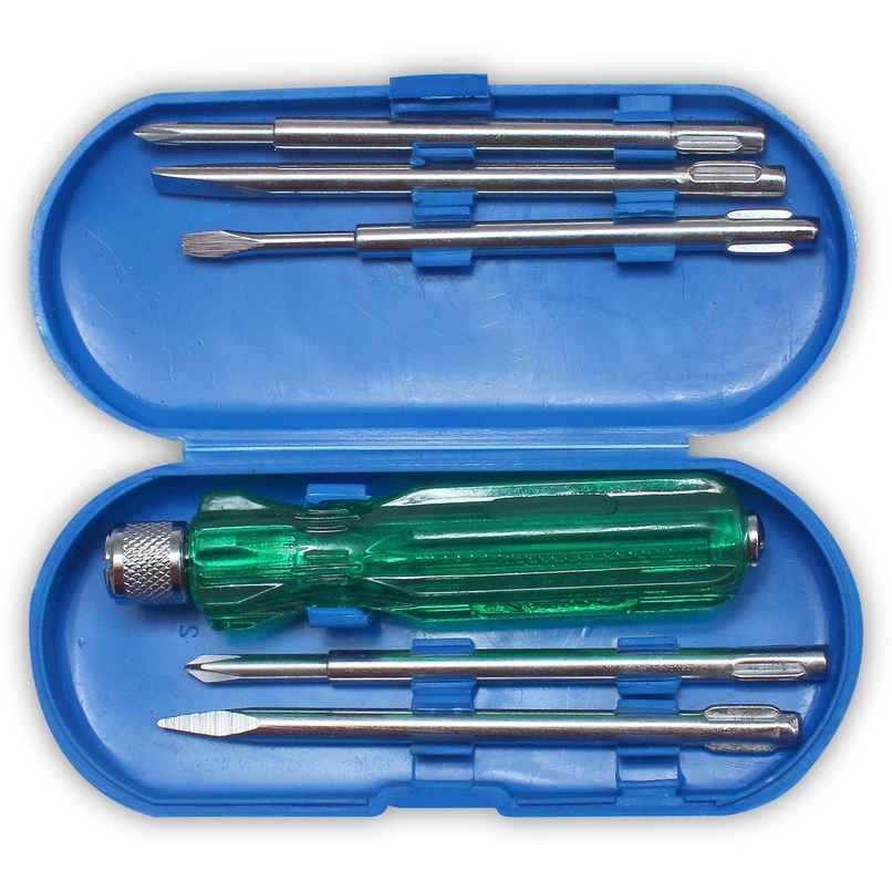 Visko Premium Combination Screwdriver Set - Pack Of 6 Visko Premium Combination Screwdriver Set - Pack Of 6