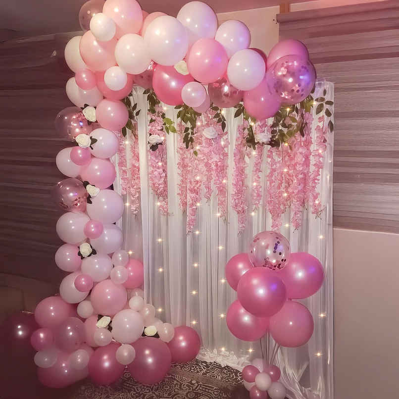Pink Theme Valentine's Day Backdrop Decoration | Special You Pink Theme Valentine's Day Backdrop Decoration | Special You
