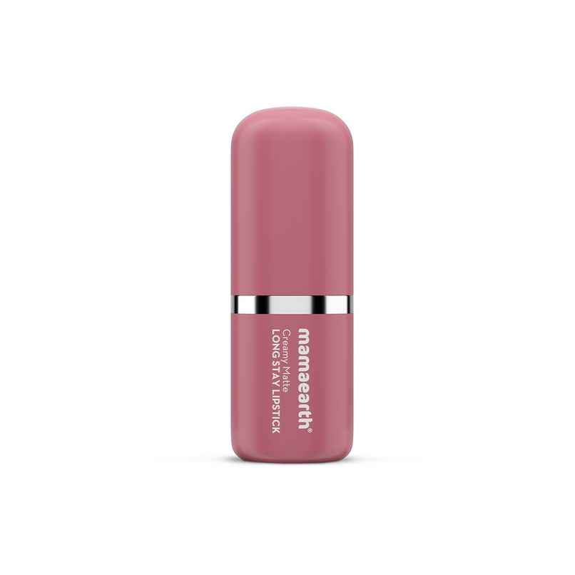 Mamaearth Creamy Matte Long Stay Lipstick | 04 Mauve Bloom
