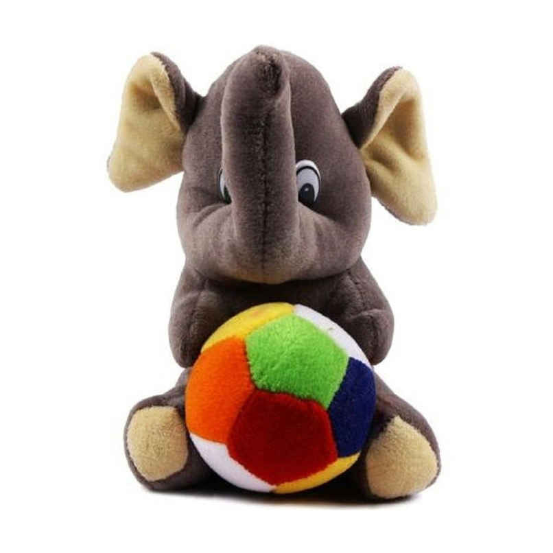 Babique Elephant Stuffed Soft Toy For Kids (19 cm) - Assorted Babique Elephant Stuffed Soft Toy For Kids (19 cm) - Assorted