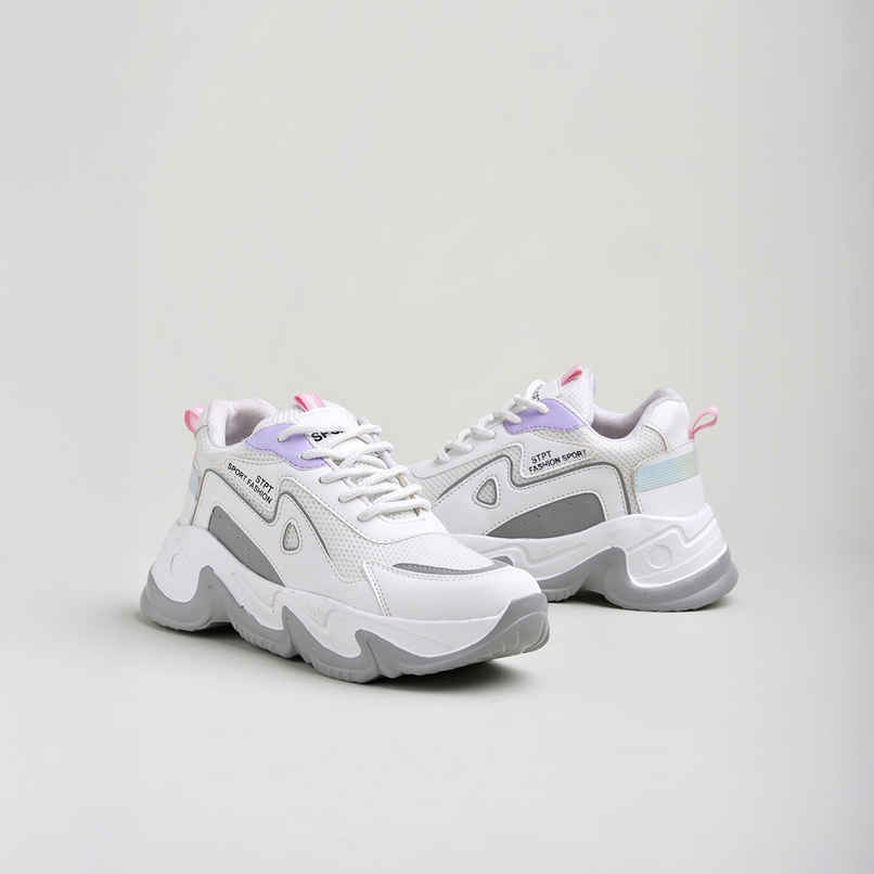 Shoetopia Daily Wear Casual Sports Shoe Sneakers Casuals For Women | UK 6