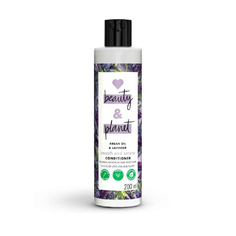 Love Beauty and Planet Argan Oil And Lavender Paraben Free Smooth And Serene Conditioner Love Beauty and Planet Argan Oil And Lavender Paraben Free Smooth And Serene Conditioner