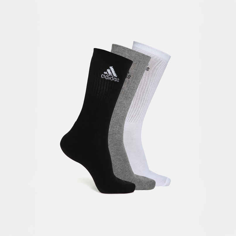 Adidas Men's' s Socks | AD-3511-CD7402 | Grey & Black Adidas Men's' s Socks | AD-3511-CD7402 | Grey & Black