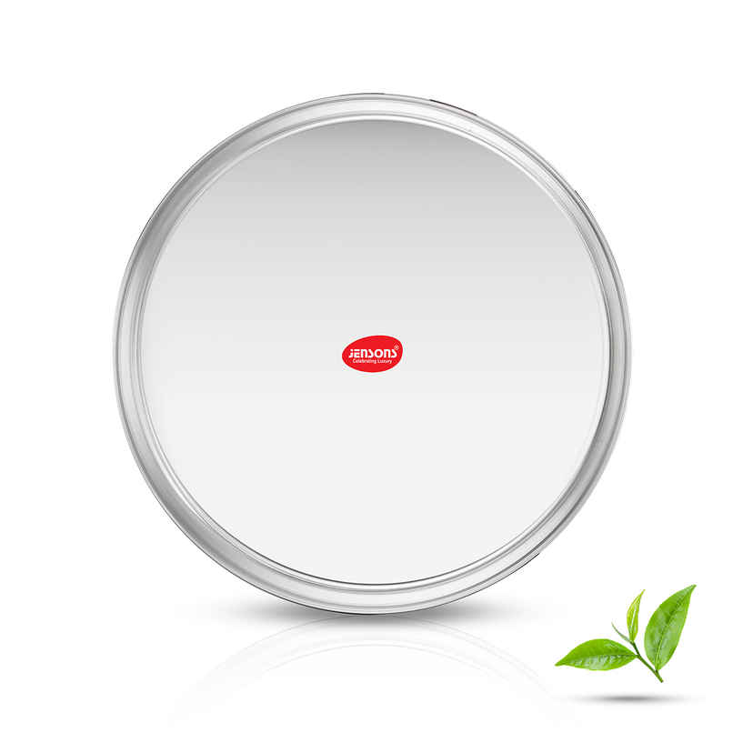 Jensons Stainless Steel Khumcha/Plate 25cm, 22 Gauge