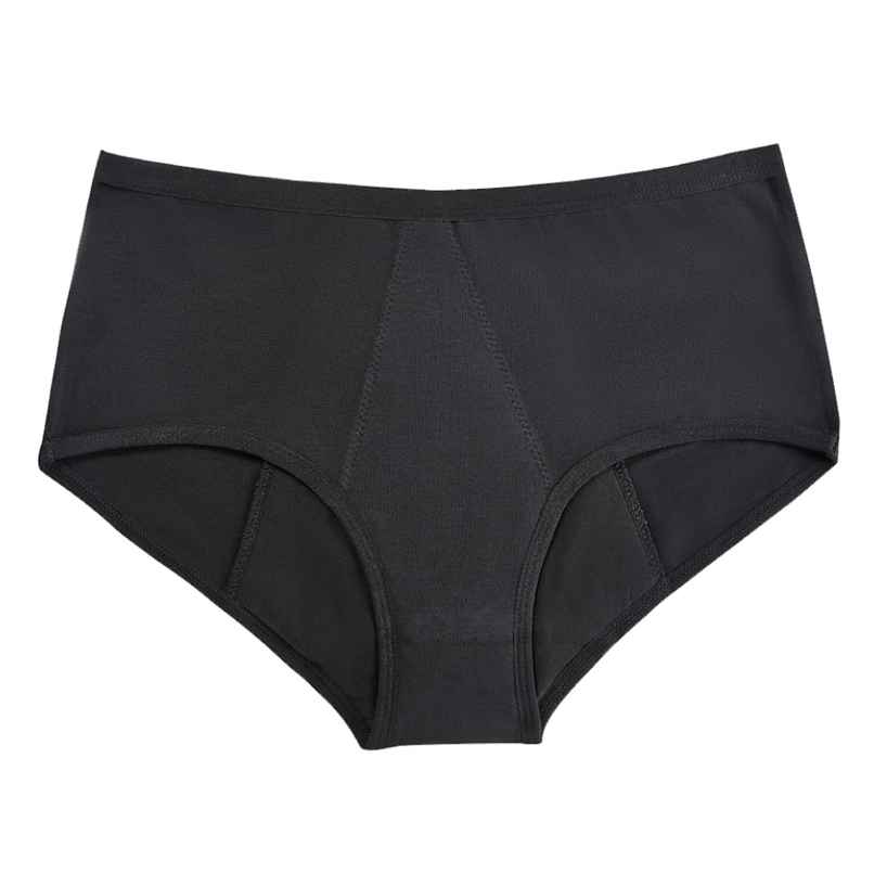 Healthfab GoPadFree Reusable Leak-Proof Period Panty | Black - M