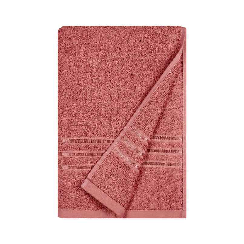 Home Elegance by myTrident Comfort Living Cotton Bath Towel | 70cm x 140cm | 400 GSM | Apple Red