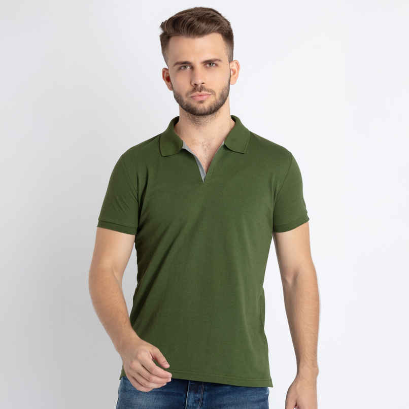 Status Quo Men Polo T-shirt - Cy Press | Slim Fit | L